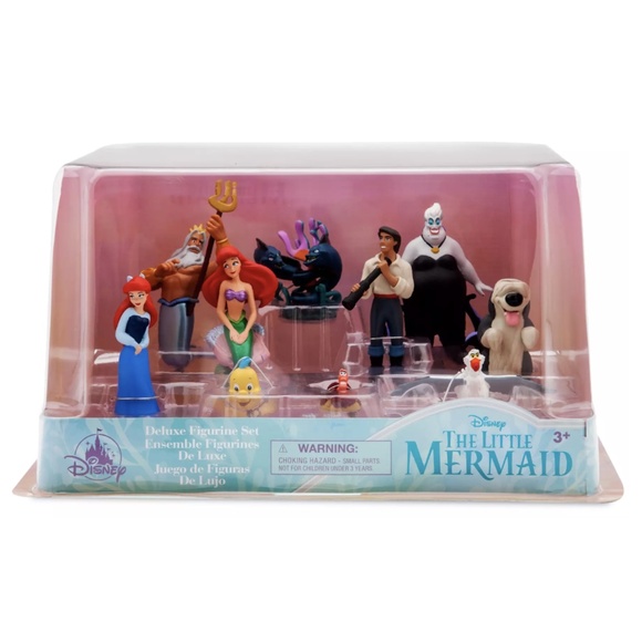Disney Other - Disney The Little Mermaid Deluxe 9pcs Figure Toy Playset - NEW